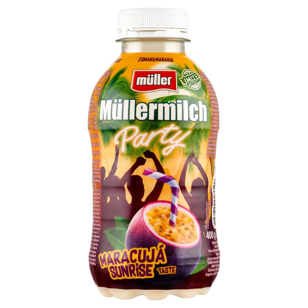 Müllermilch Party Napój mleczny o smaku marakui 400 g. /szt.