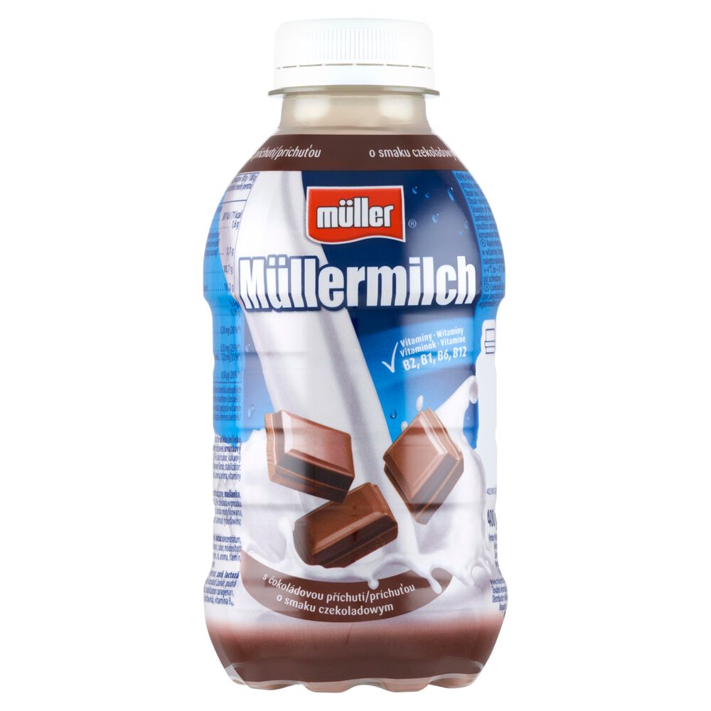 Müllermilch Napój mleczny o smaku czekoladowym 400 g. /szt.